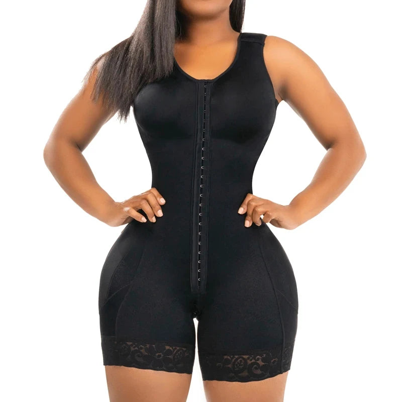 Tummy Control Waist Trainer Bodysuit